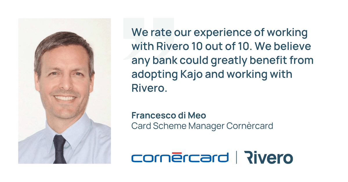 Francesco Cornercard Kajo experience